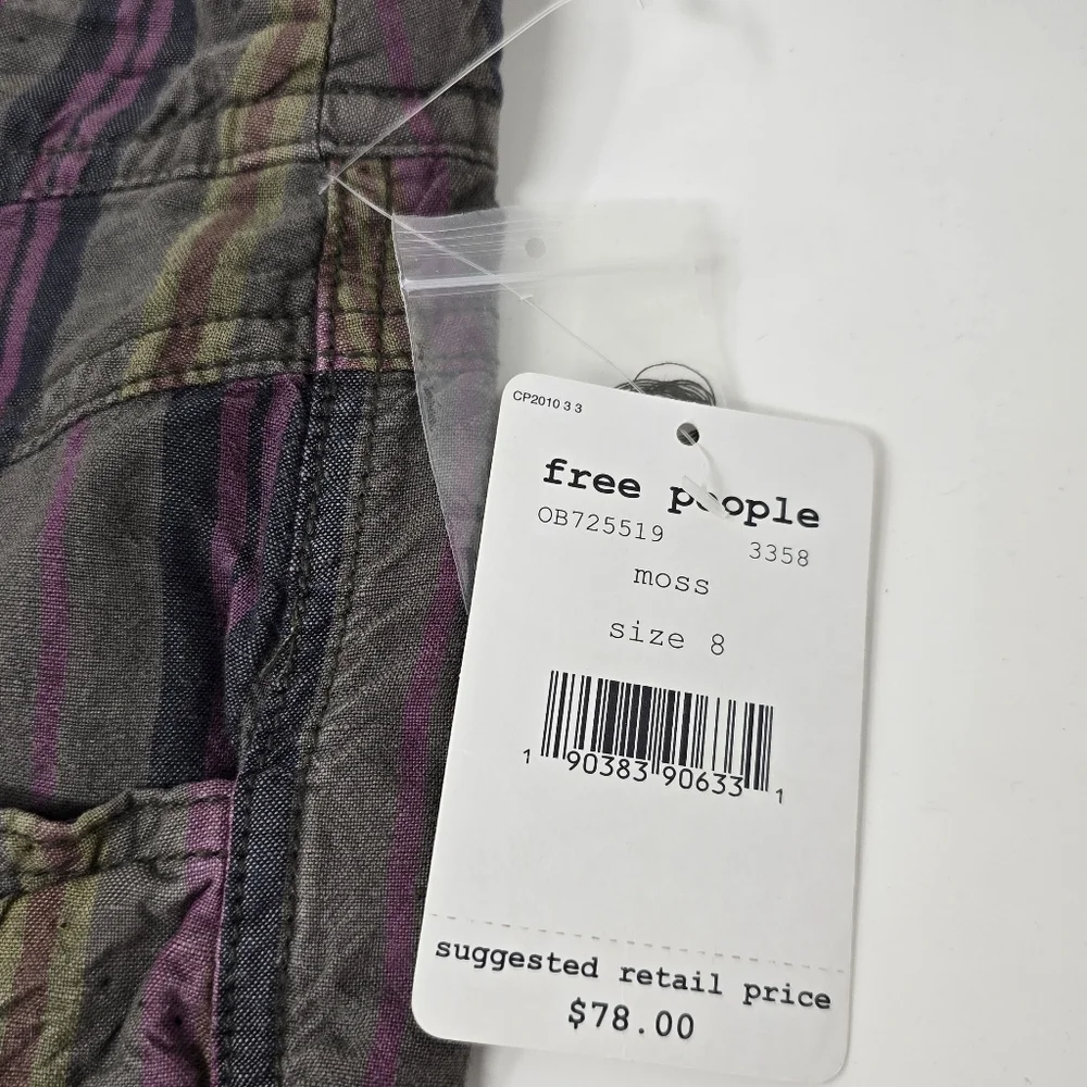 NWT Free People Morning Rain Cutoff Shorts 8 - Picture 11 of 12